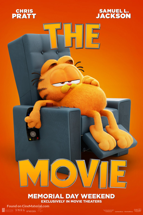 The Garfield Movie — available on demand with TVStorm